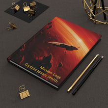 Load image into Gallery viewer, Personalized Hardcover Journal, Mission Logs
