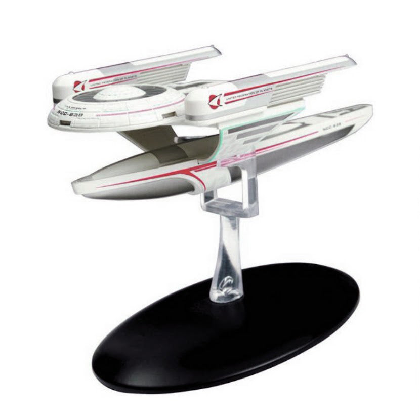 Star Trek USS Grissom NCC-638 (Oberth class) with Collectible Magazine ...